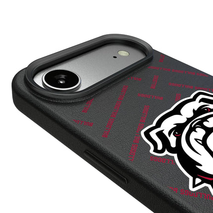 University of Georgia Bulldogs Uga Quadtile MagSafe Compatible Phone Case for Apple iPhone
