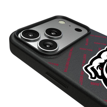 University of Georgia Bulldogs Uga Quadtile MagSafe Compatible Phone Case for Apple iPhone