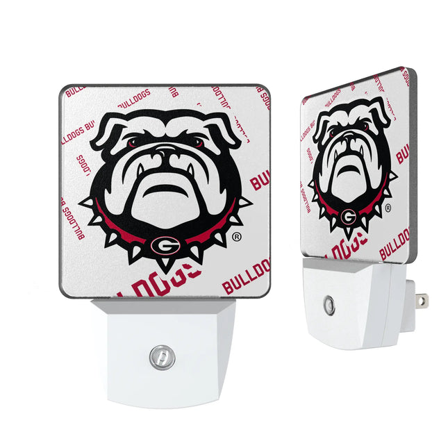 University of Georgia Bulldogs Uga Quadtile Night Light 2-Pack