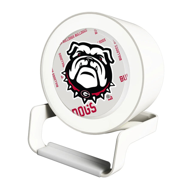 University of Georgia Bulldogs Uga Quadtile Night Light Charger and Bluetooth Speaker