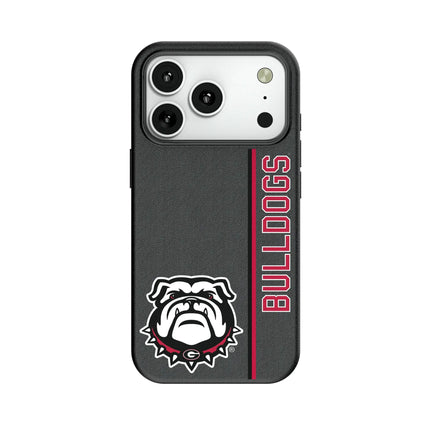 University of Georgia Bulldogs Uga Sidebar MagSafe Compatible Phone Case for Apple iPhone