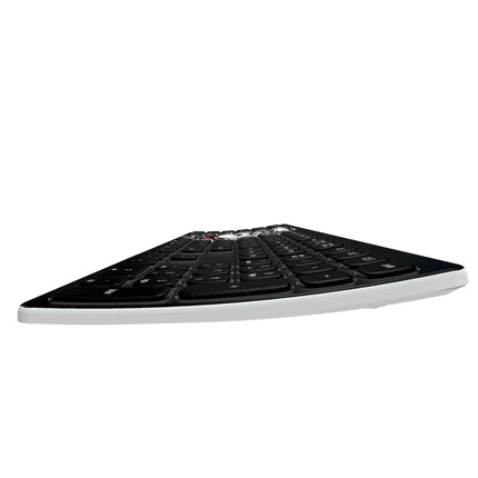 University of Georgia Bulldogs Uga Solid Curved Wireless Keyboard