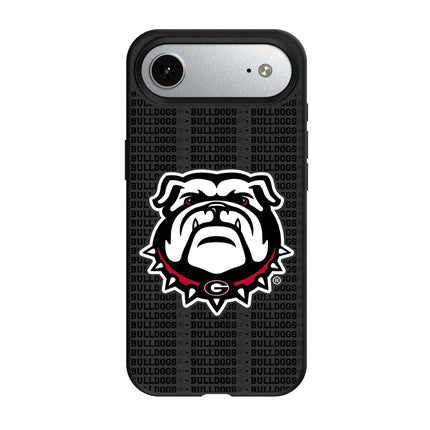 University of Georgia Bulldogs Uga Text Backdrop MagSafe Compatible Phone Case for Apple iPhone