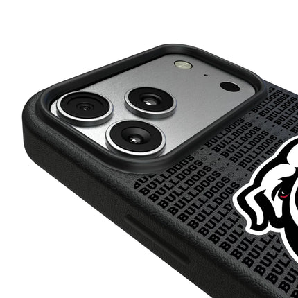 University of Georgia Bulldogs Uga Text Backdrop MagSafe Compatible Phone Case for Apple iPhone
