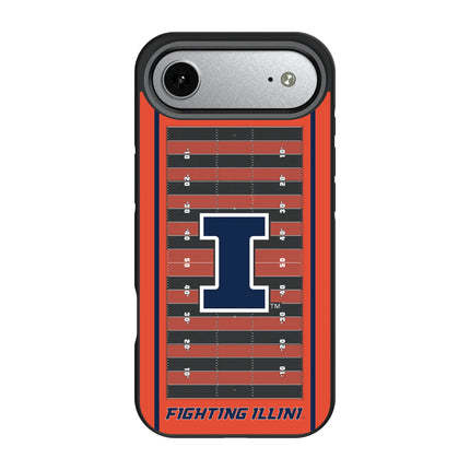 University of Illinois Fighting Illini Field Bump Phone Case for Apple iPhone