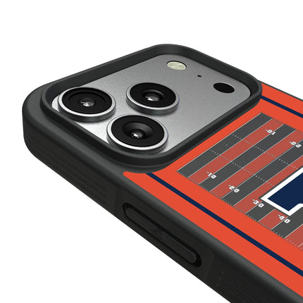 University of Illinois Fighting Illini Field Bump Phone Case for Apple iPhone