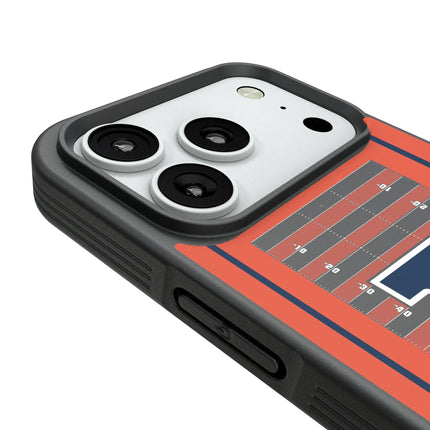 University of Illinois Fighting Illini Field Bump Phone Case for Apple iPhone