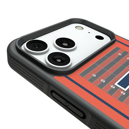University of Illinois Fighting Illini Field Bump Phone Case for Apple iPhone