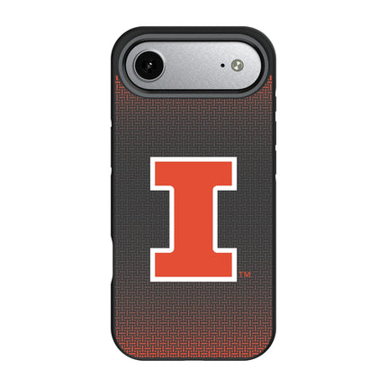 University of Illinois Fighting Illini Linen Bump Phone Case for Apple iPhone