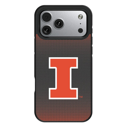 University of Illinois Fighting Illini Linen Bump Phone Case for Apple iPhone