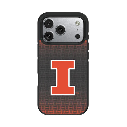 University of Illinois Fighting Illini Linen Bump Phone Case for Apple iPhone