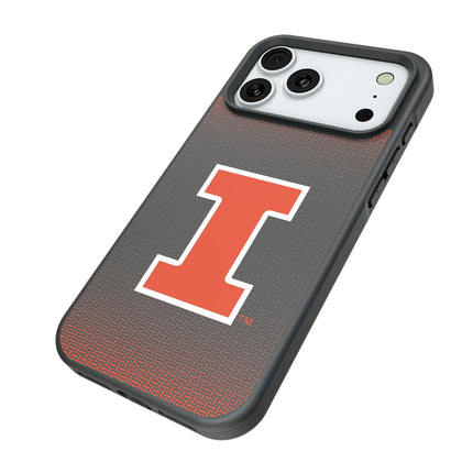 University of Illinois Fighting Illini Linen Bump Phone Case for Apple iPhone