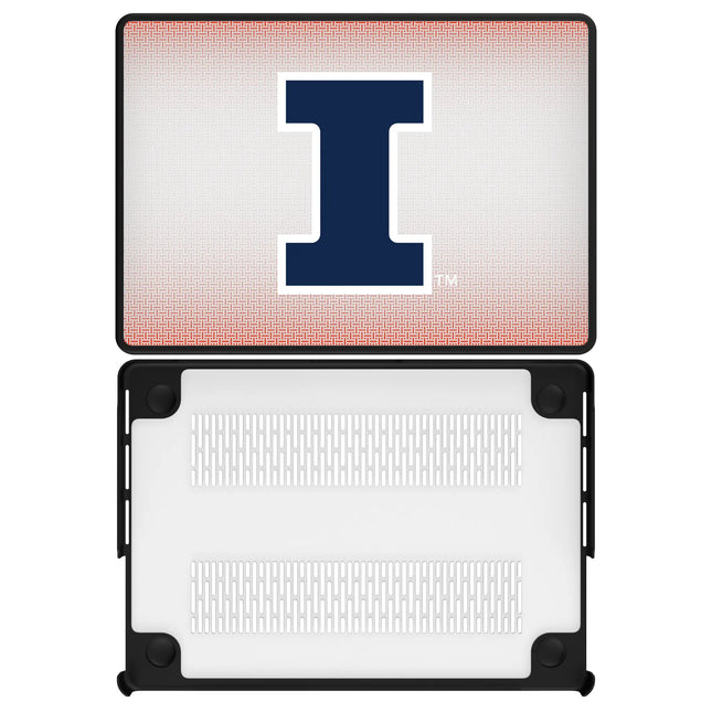 University of Illinois Fighting Illini Linen Laptop Case for Apple MacBook