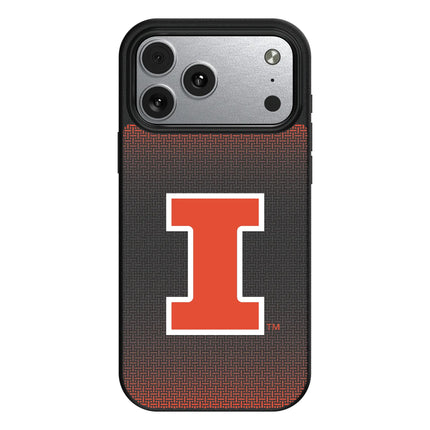 University of Illinois Fighting Illini Linen MagSafe Compatible Phone Case for Apple iPhone
