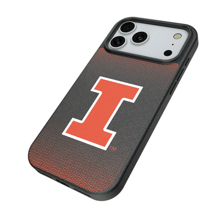 University of Illinois Fighting Illini Linen MagSafe Compatible Phone Case for Apple iPhone