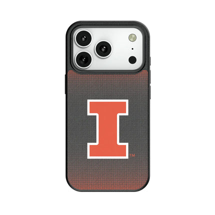 University of Illinois Fighting Illini Linen MagSafe Compatible Phone Case for Apple iPhone