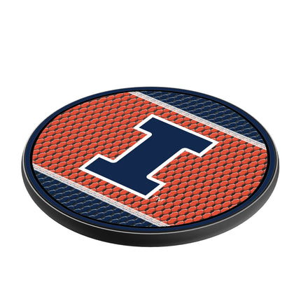 University of Illinois Fighting Illini Mesh 15-Watt Wireless Charger