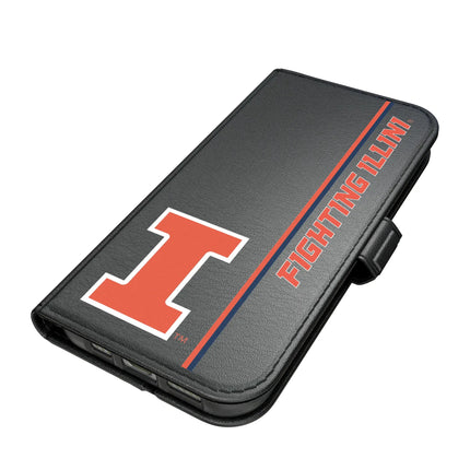 University of Illinois Fighting Illini Sidebar Folio 2.0 Case for Apple iPhone