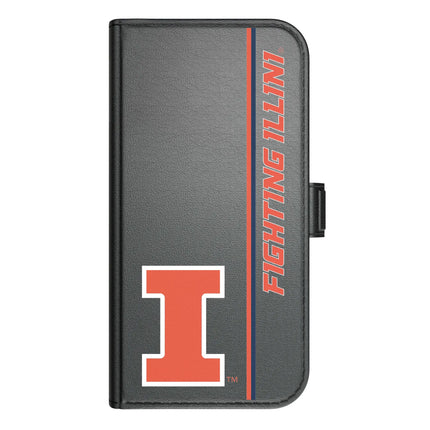 University of Illinois Fighting Illini Sidebar Folio 2.0 Case for Apple iPhone