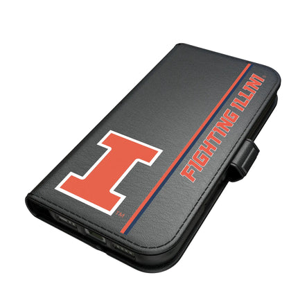 University of Illinois Fighting Illini Sidebar Folio 2.0 Case for Apple iPhone