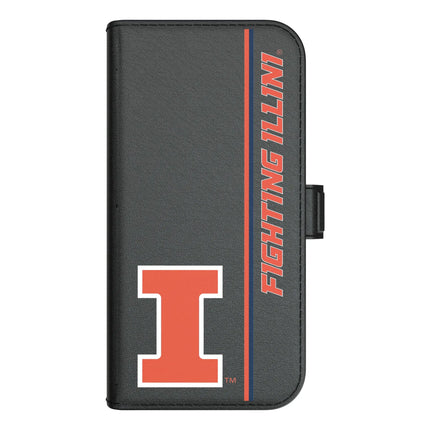 University of Illinois Fighting Illini Sidebar Folio 2.0 Case for Apple iPhone