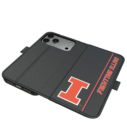 University of Illinois Fighting Illini Sidebar Folio 2.0 Case for Apple iPhone