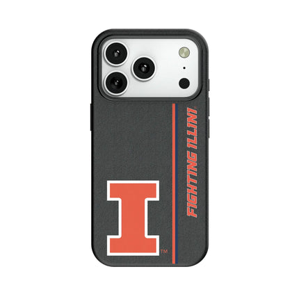 University of Illinois Fighting Illini Sidebar MagSafe Compatible Phone Case for Apple iPhone