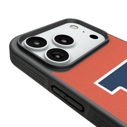 University of Illinois Fighting Illini Solid Bump Phone Case for Apple iPhone