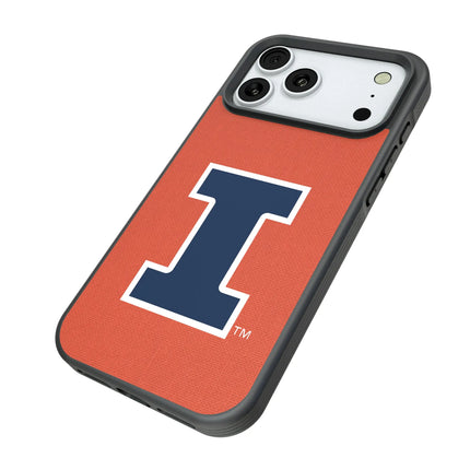 University of Illinois Fighting Illini Solid Bump Phone Case for Apple iPhone