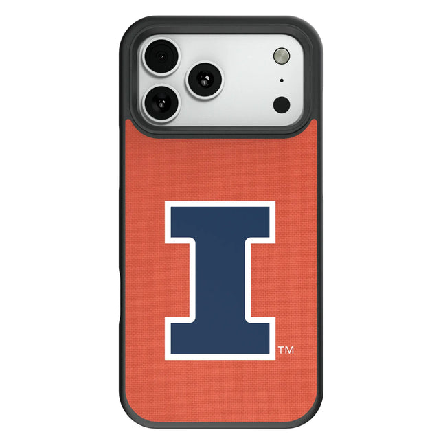 University of Illinois Fighting Illini Solid Bump Phone Case for Apple iPhone