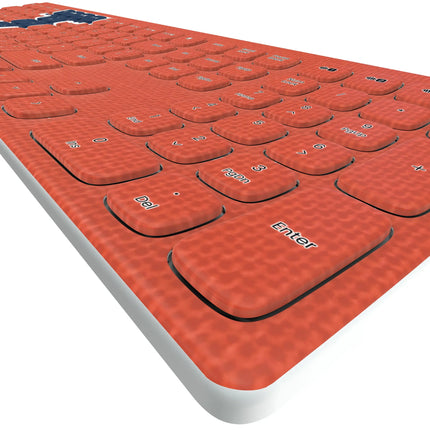 University of Illinois Fighting Illini Solid Curved Wireless Keyboard