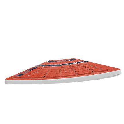 University of Illinois Fighting Illini Stripe Curved Wireless Keyboard