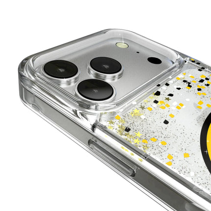 University of Iowa Hawkeyes Confetti Glitter Phone Case for Apple iPhone