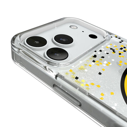 University of Iowa Hawkeyes Confetti Glitter Phone Case for Apple iPhone