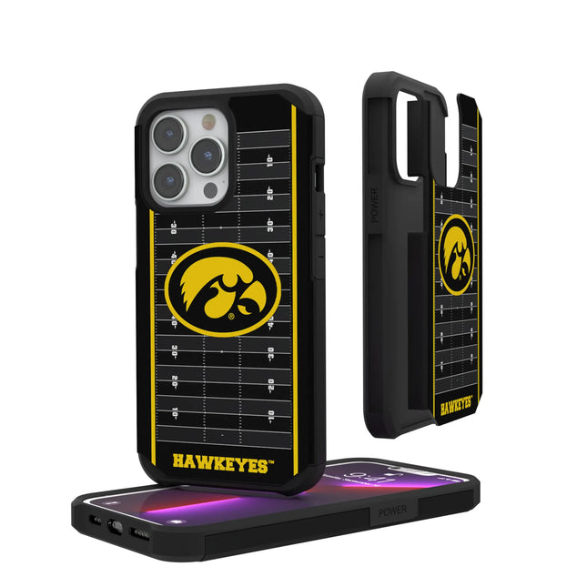 University of Iowa Hawkeyes Field Rugged Phone Case for Apple iPhone