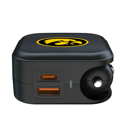 University of Iowa Hawkeyes Linen 2 in 1 USB A/C Charger