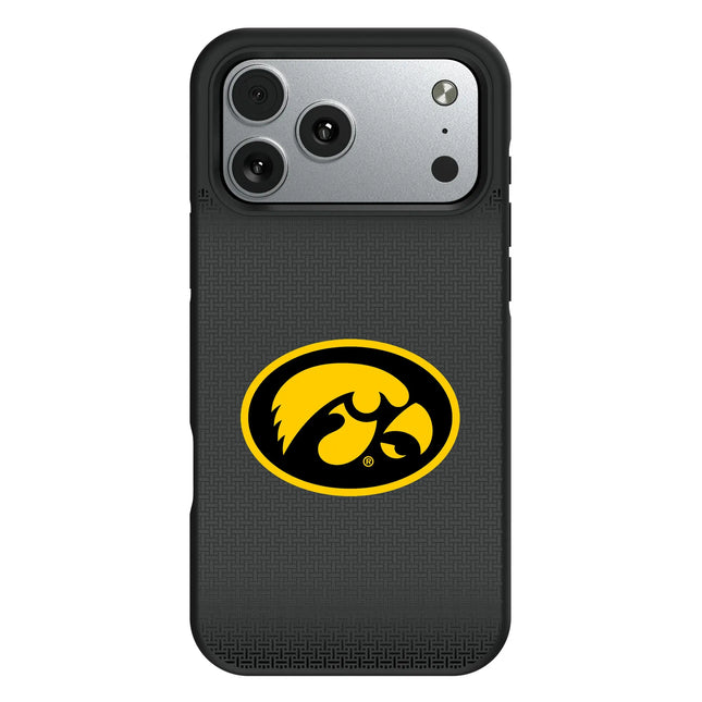 University of Iowa Hawkeyes Linen Bump Phone Case for Apple iPhone