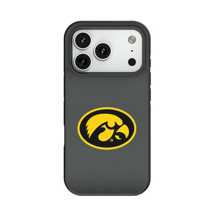 University of Iowa Hawkeyes Linen Bump Phone Case for Apple iPhone