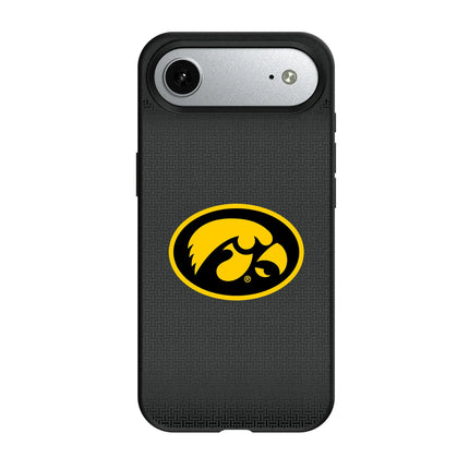University of Iowa Hawkeyes Linen MagSafe Compatible Phone Case for Apple iPhone