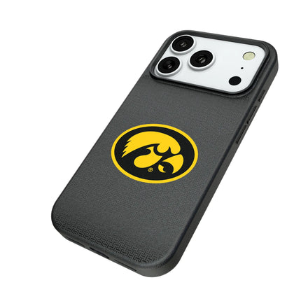 University of Iowa Hawkeyes Linen MagSafe Compatible Phone Case for Apple iPhone