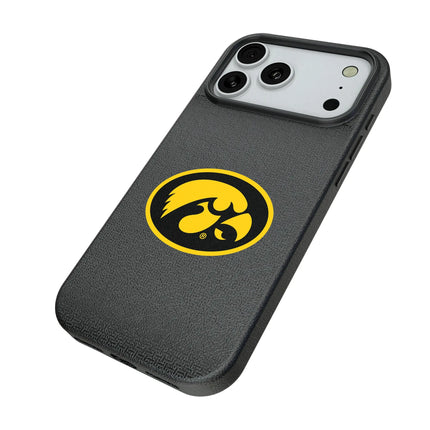 University of Iowa Hawkeyes Linen MagSafe Compatible Phone Case for Apple iPhone