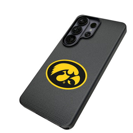University of Iowa Hawkeyes Linen MagSafe Compatible Phone Case for Samsung Galaxy