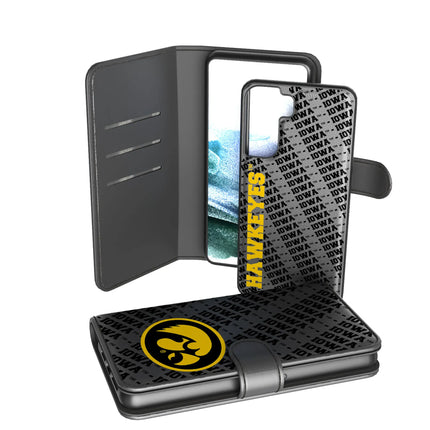 University of Iowa Hawkeyes Monocolor Tilt Wallet Phone Case for Apple iPhone