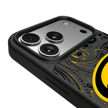 University of Iowa Hawkeyes Paisley MagSafe Compatible Phone Case for Apple iPhone