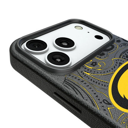 University of Iowa Hawkeyes Paisley MagSafe Compatible Phone Case for Apple iPhone