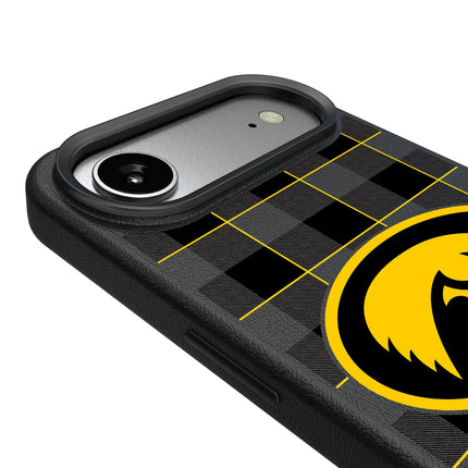 University of Iowa Hawkeyes Plaid MagSafe Compatible Phone Case for Apple iPhone