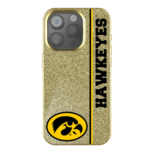 University of Iowa Hawkeyes Sidebar Bling Phone Case for Apple iPhone