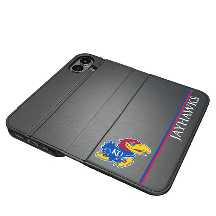 University of Kansas Jayhawks Sidebar Folio 2.0 Case for Apple iPhone