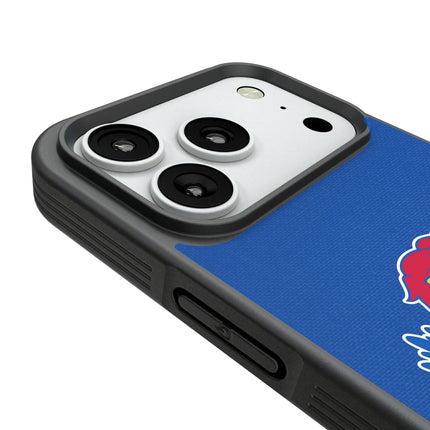 University of Kansas Jayhawks Solid Bump Phone Case for Apple iPhone