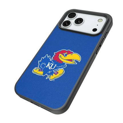 University of Kansas Jayhawks Solid Bump Phone Case for Apple iPhone